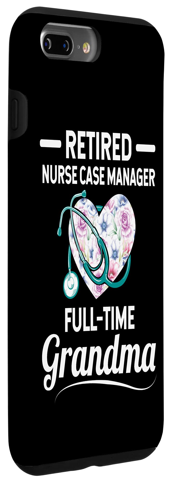 iPhone 7 Plus/8 Plus Protective Phone Case - Durable Cover for Nurses, Case Managers & Grandmas | Perfect for Healthcare Professionals & Active Seniors