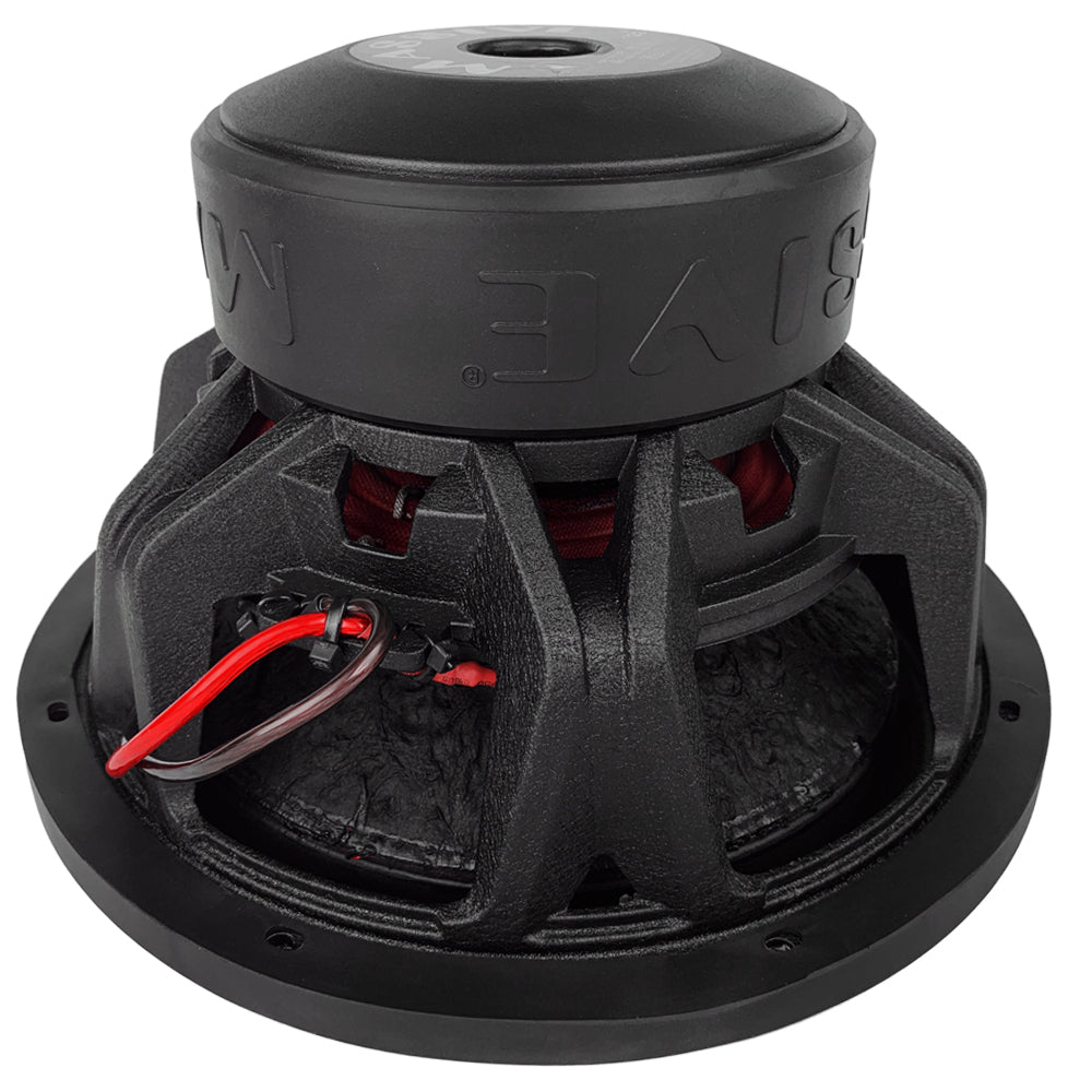KILOX124 12-Inch 1000 Watts RMS Dual 4 Ohm 3 Voice Coil Car Subwoofer - High Power Bass for Car Audio Systems & Home Theater