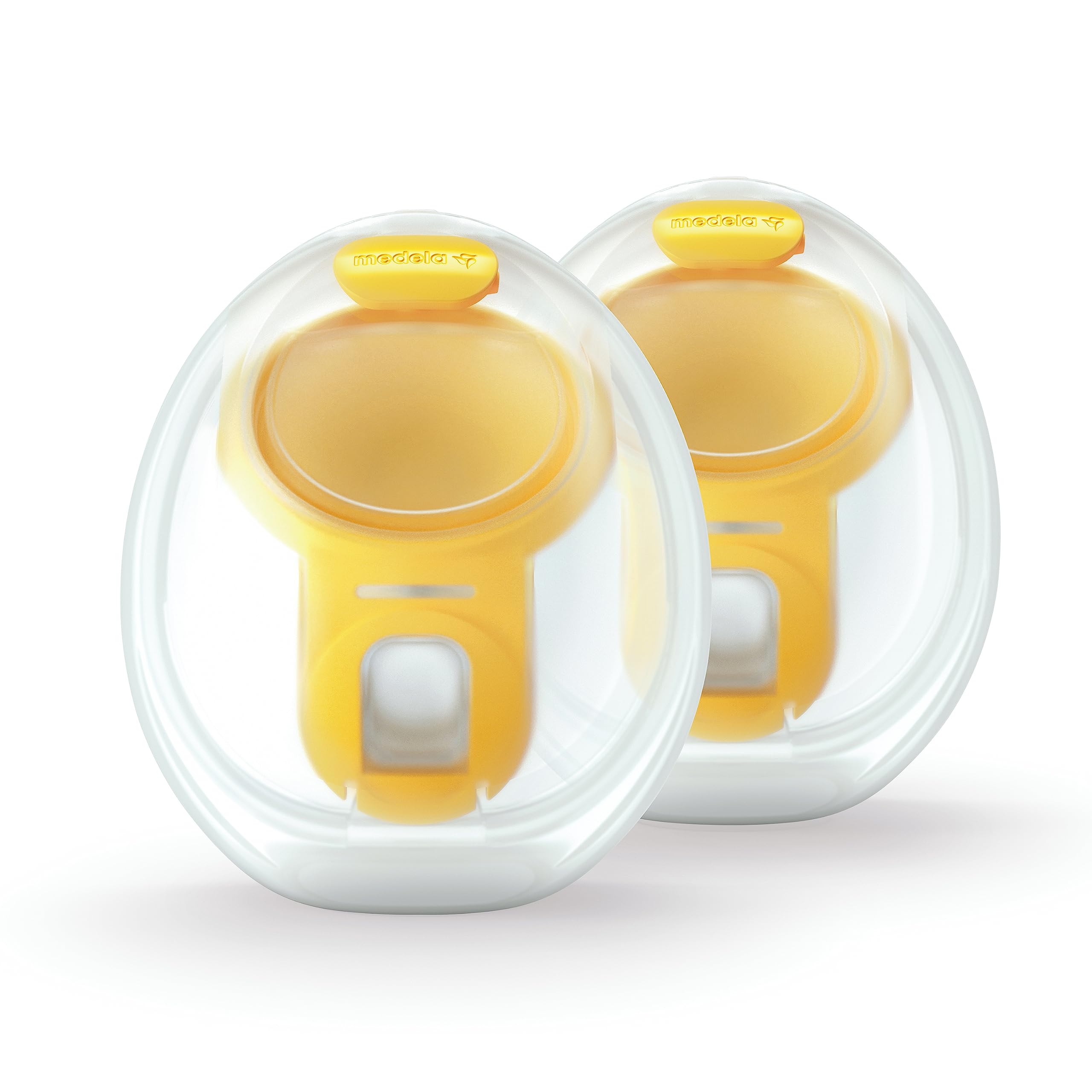 Medela Hands-Free Breast Pump Collection Cups - Compatible with Freestyle Flex & Replacement Tubing - Perfect for On-the-Go Moms, Work & Travel Use