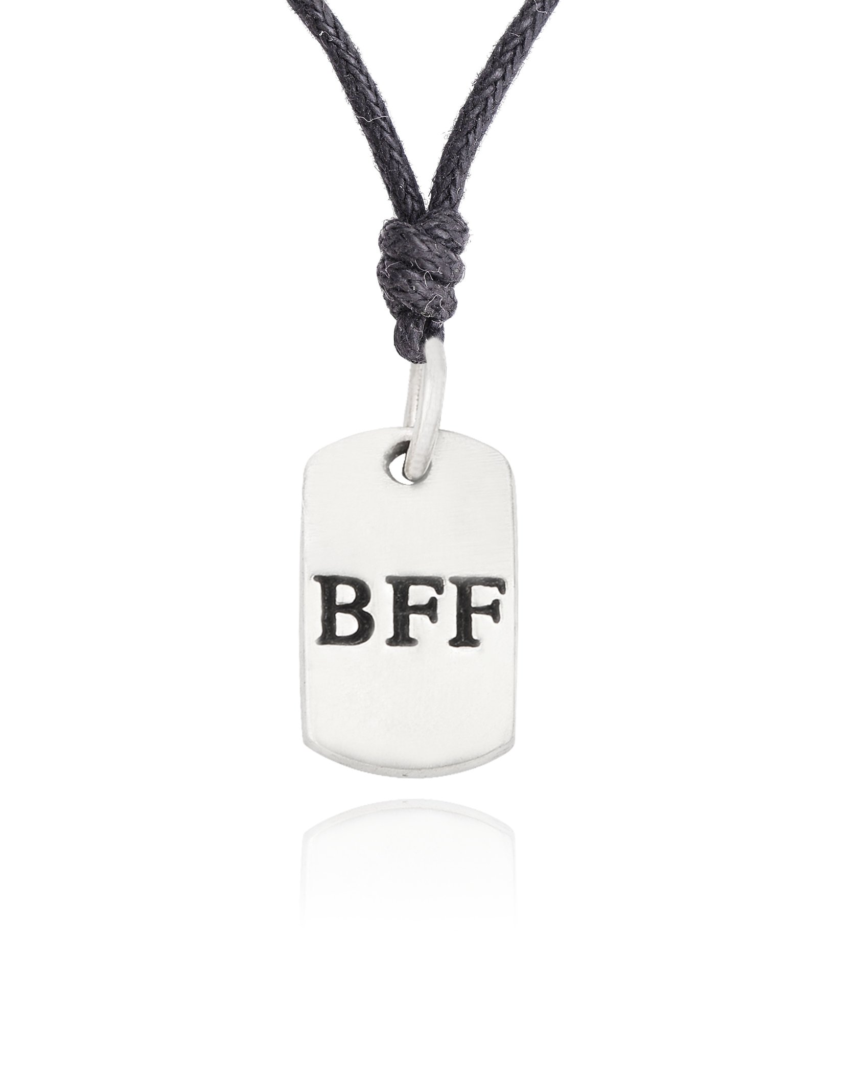 Best Friends Silver Pewter Charm Necklace - Friendship Pendant Jewelry Gift for Her - Perfect for Anniversaries, Birthdays & Special Occasions
