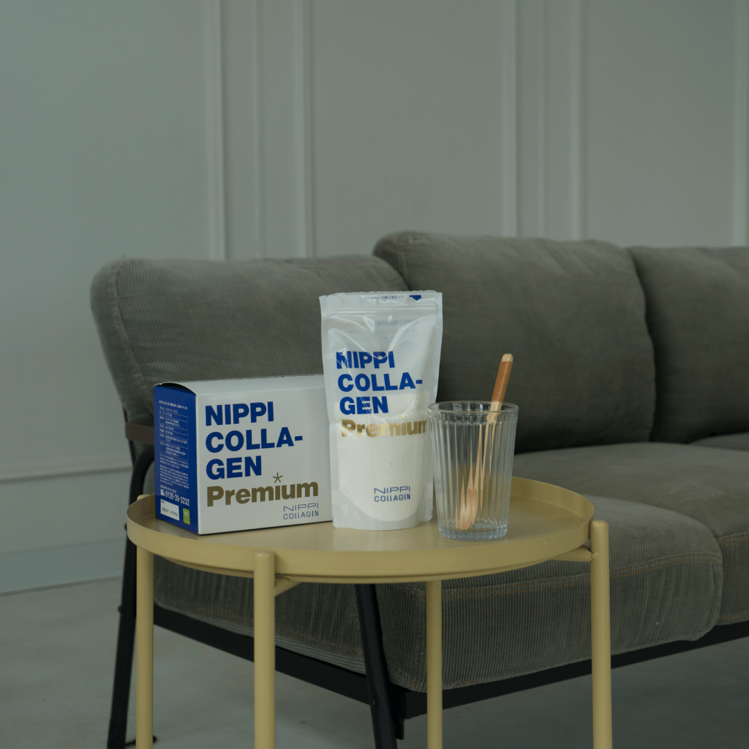 Nippi Premium Marine Collagen Peptides Powder - 100g x3 Pack | Blue & White | Supports Skin, Hair & Joint Health | Ideal for Smoothies, Coffee & Baking