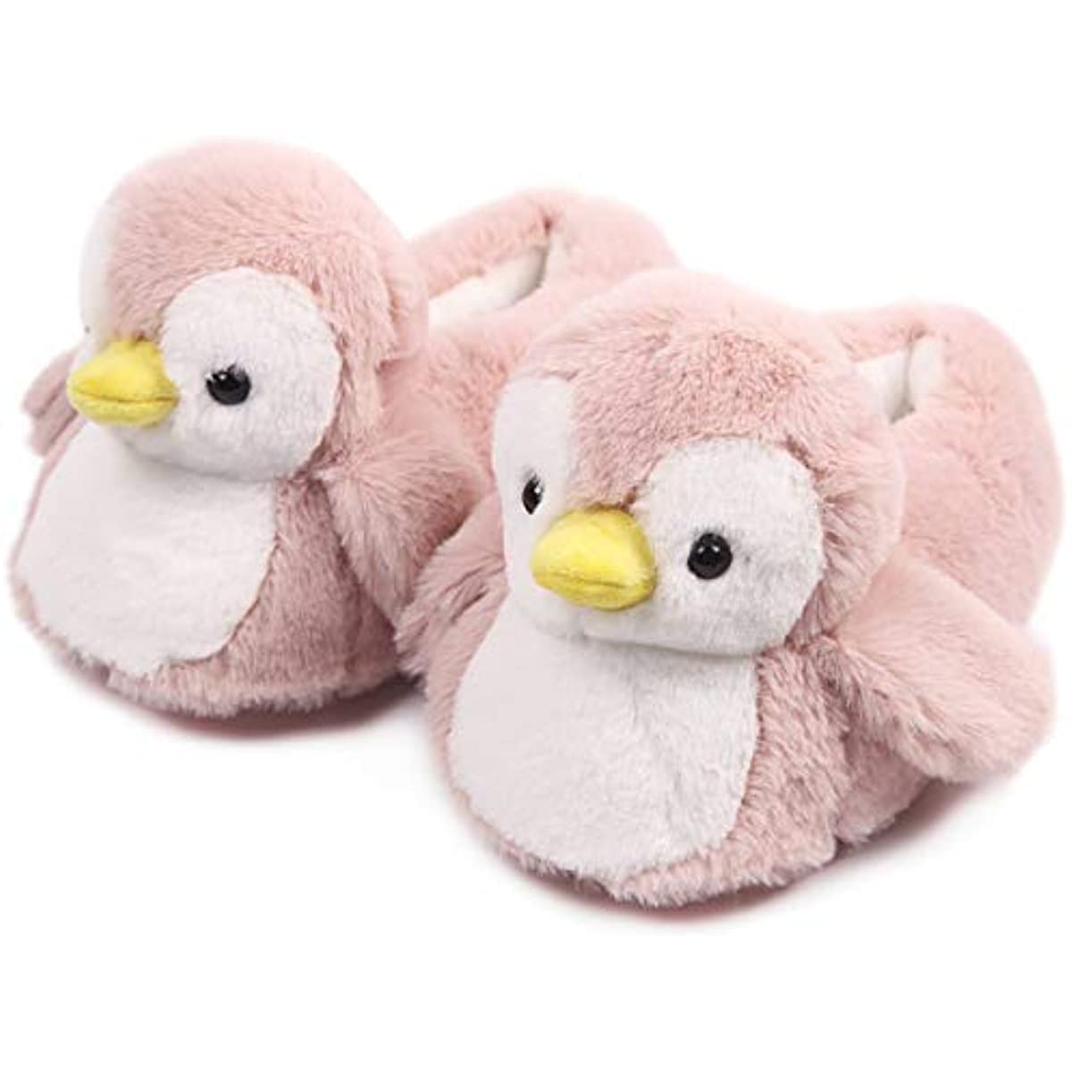 Adorable Kawaii Penguin Slippers for Women - Soft Fuzzy Warm House Shoes for Indoor & Outdoor Use - Perfect Cozy Gift for Winter, Lounge Wear & Home Comfort