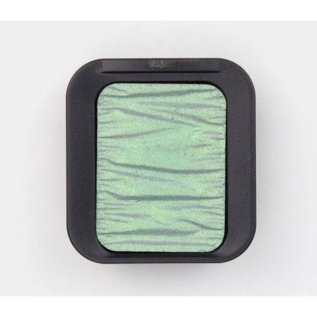 Pearlescent Watercolor Pan Refill - Metallic Emerald (F0674) | Premium Artist Paint for Watercolor Painting, Calligraphy & DIY Crafts | Perfect for Professional Artists & Beginners