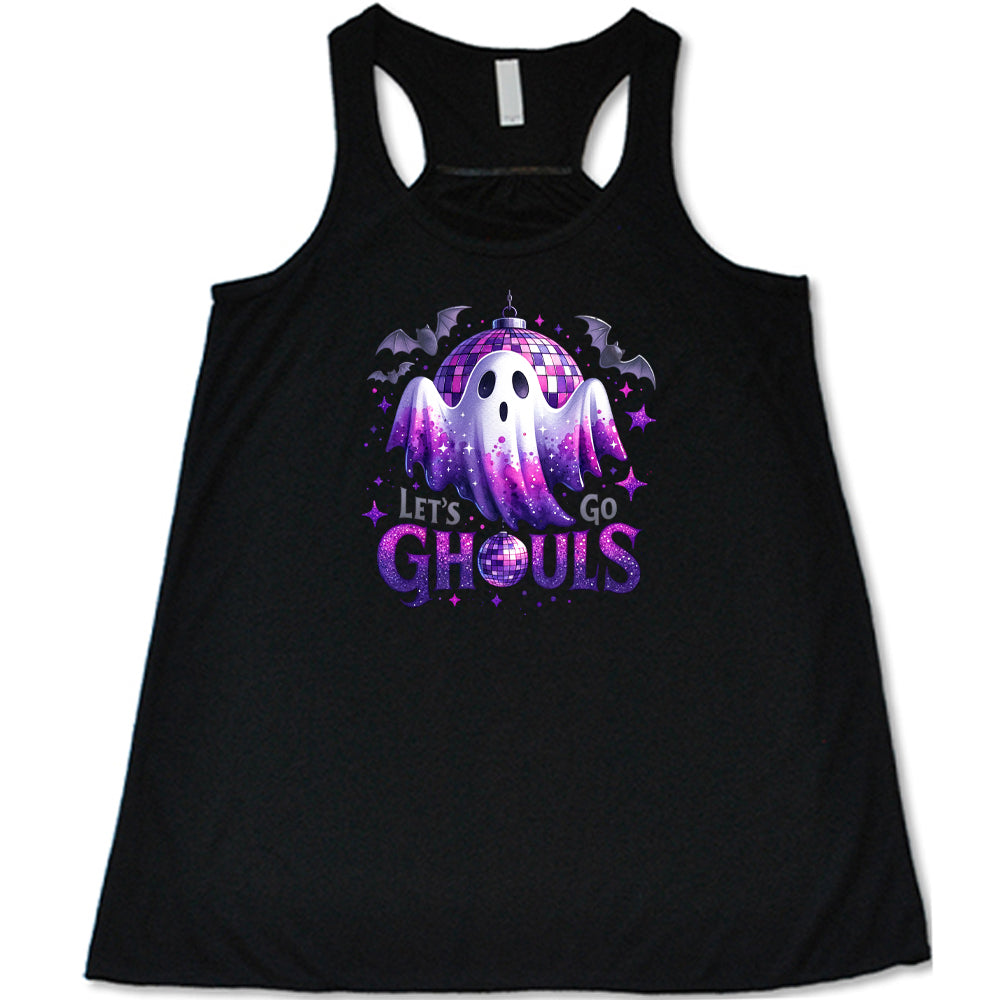 Let's Go Ghouls Halloween T-Shirt - Spooky Graphic Tee for Women & Men - Perfect for Halloween Parties, Costume Events & Horror Movie Nights