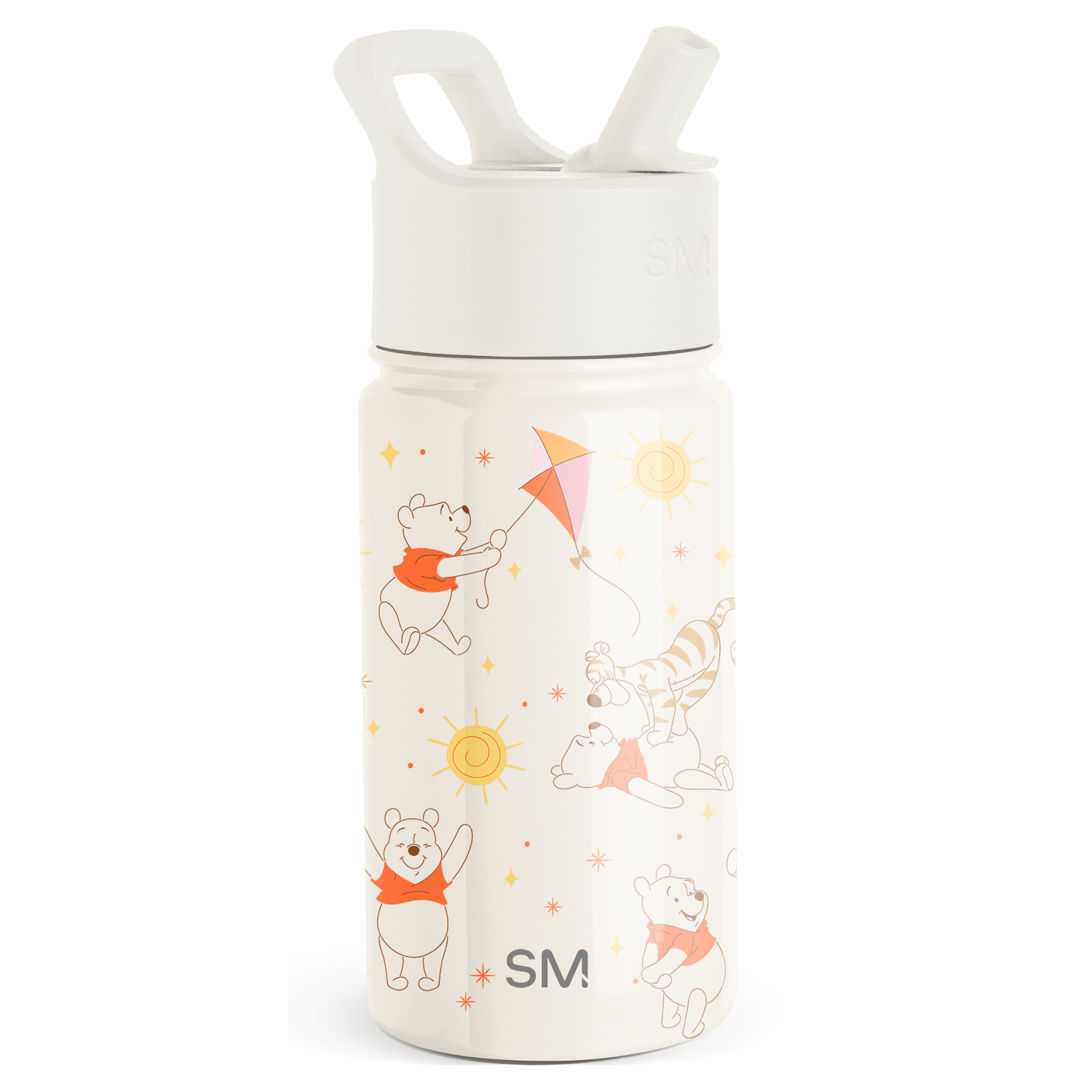 Summit Kids Water Bottle with Straw Lid - BPA Free, Leak Proof, Insulated Stainless Steel Bottle for School, Sports & Outdoor Activities