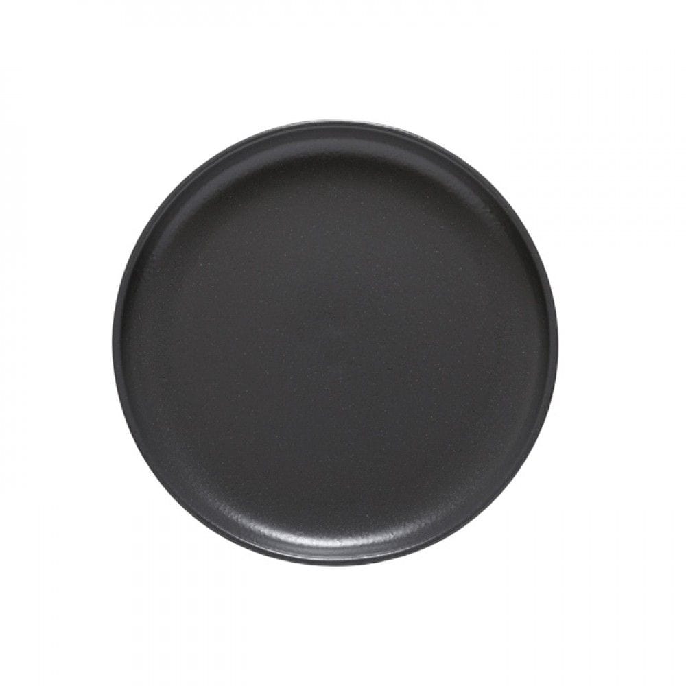 Casafina Pacifica Dinner Plates - Set of 4, 10.5 Inch Ceramic Plates, Microwave & Dishwasher Safe, Multiple Colors (White, Blue, Green) - Perfect for Family Dinners, Parties & Restaurant Use