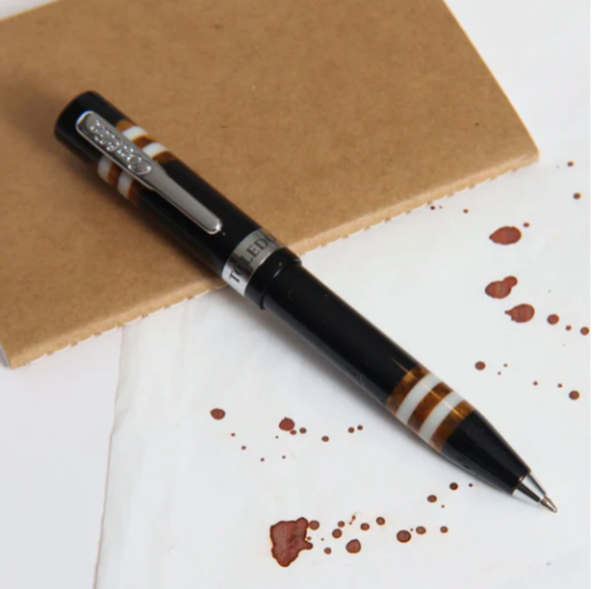 Conklin Toledo Orange Ballpoint Pen - Premium Writing Instrument for Office, School & Gifts
