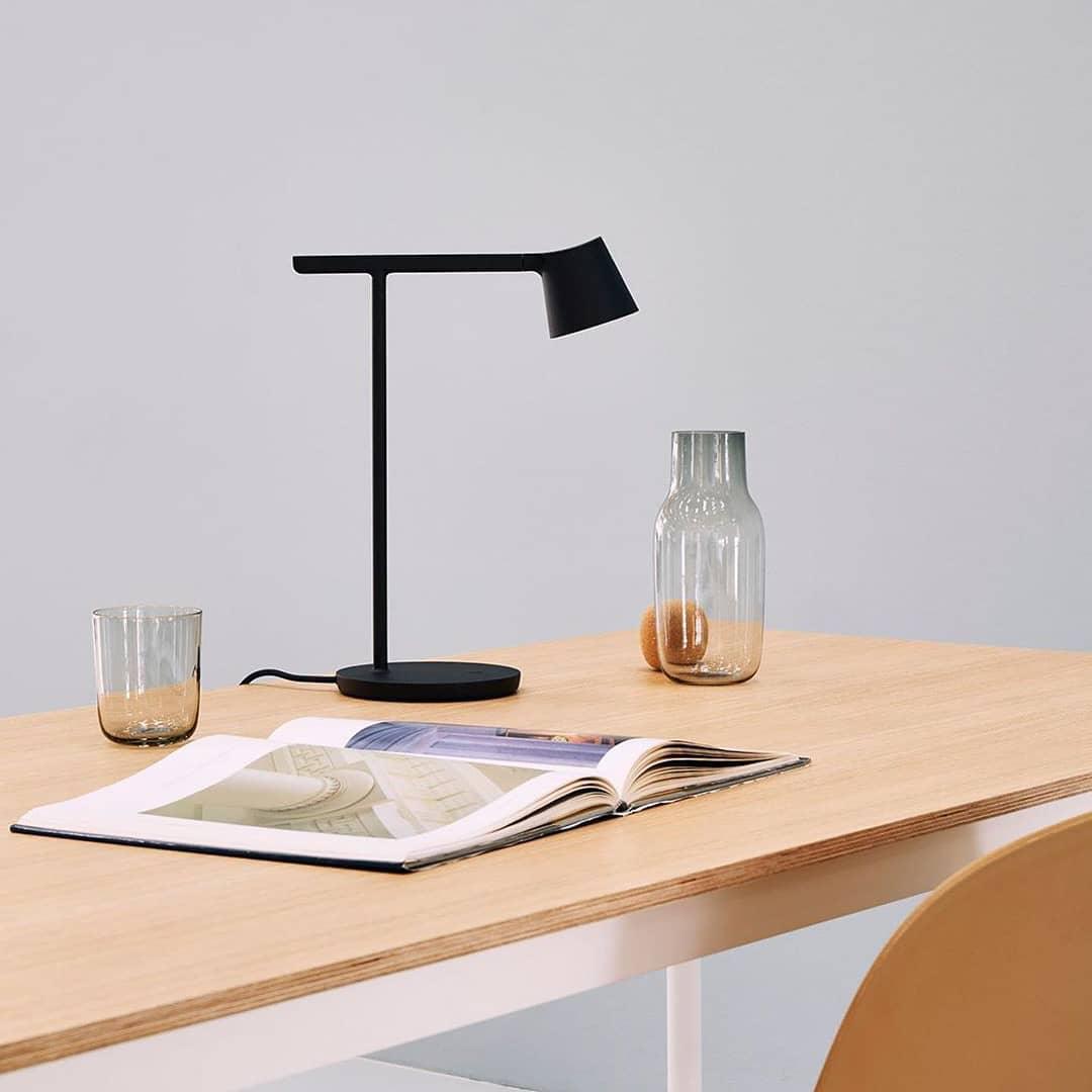 Modern LED Tip Table Lamp - Adjustable Brightness, USB Charging, Night Light for Bedroom, Office & Living Room - Perfect for Reading, Working & Relaxing