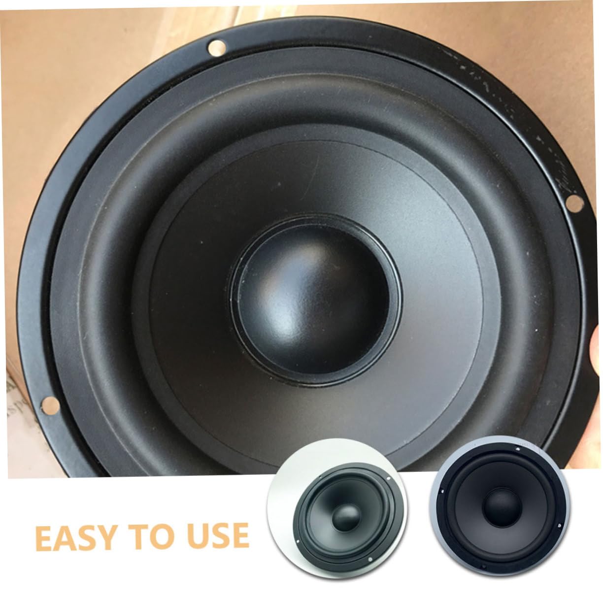 Angoily Coaxial Stereo Car Door Speakers 2pcs - Full Range Universal Fit Audio Speakers for Enhanced In-Car Music Experience