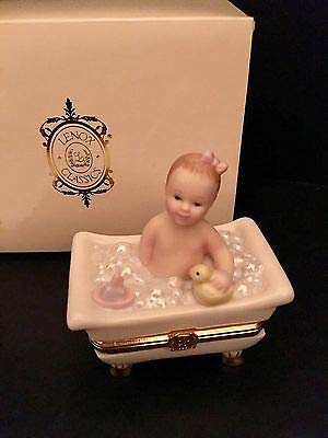 Lenox Baby Bubbles Treasure Box - Elegant Jewelry Box for Girls | Perfect for Birthday Gifts, Jewelry Storage & Room Decor