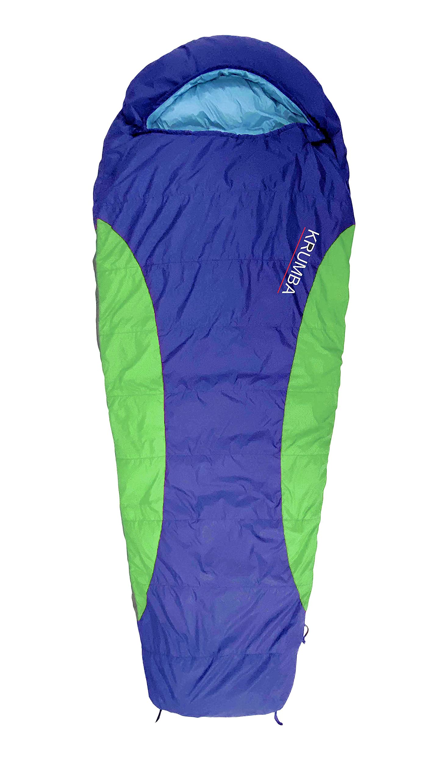 Krumba 650 Fill Power Down Sleeping Bag - Lightweight, Water Resistant for Outdoor Camping, Hiking & Backpacking - 32°F Comfort Rating - Compact & Portable for Travel Adventures
