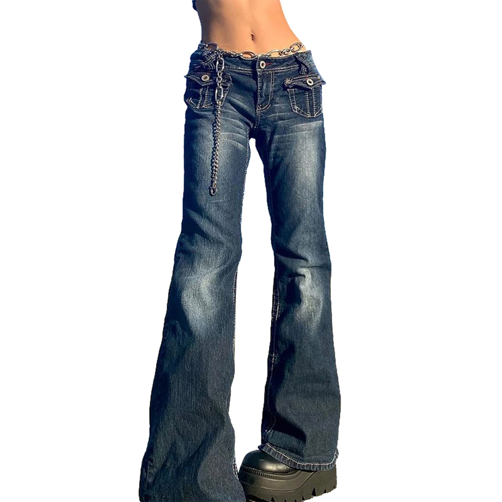 Women's High Waist Baggy Boyfriend Jeans - Vintage Loose Wide Leg Denim Pants for Casual Streetwear & E-Girl Fashion | Perfect for Everyday Wear, Parties & Retro Outfits