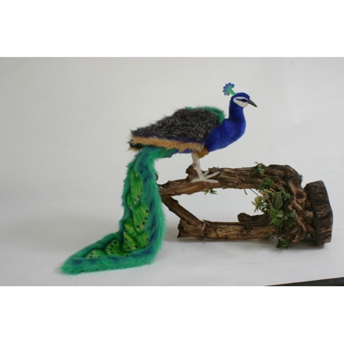 Premium Handcrafted Extra Soft Plush Peacock Stuffed Animal - 39.25