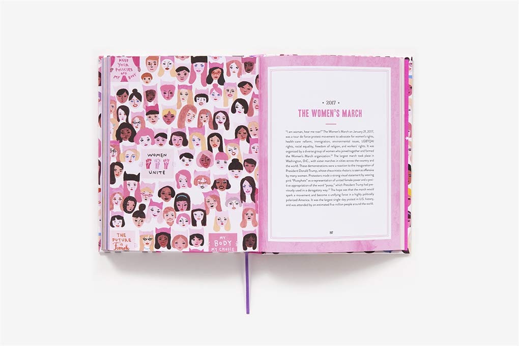 The Illustrated Feminist: 100 Years of Women's Suffrage, Empowerment & Solidarity in America - Perfect for History Buffs, Book Clubs & Feminist Studies