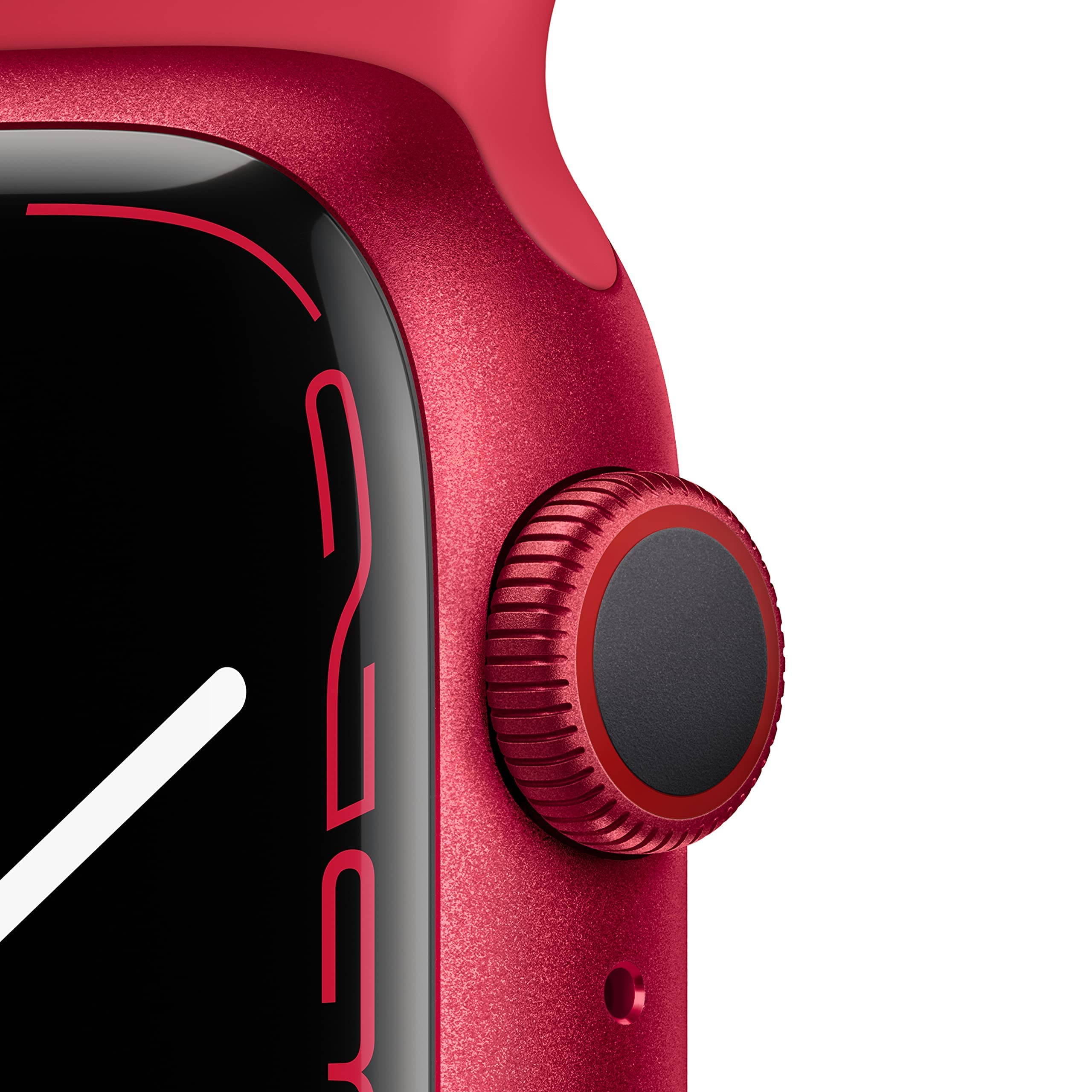 Apple Watch Series 7 GPS + Cellular 41mm - Red Aluminum Case with Red Sport Band (Renewed) | Smartwatch for Fitness Tracking, Heart Rate Monitoring & Notifications | Perfect for Workouts, Running & Daily Use
