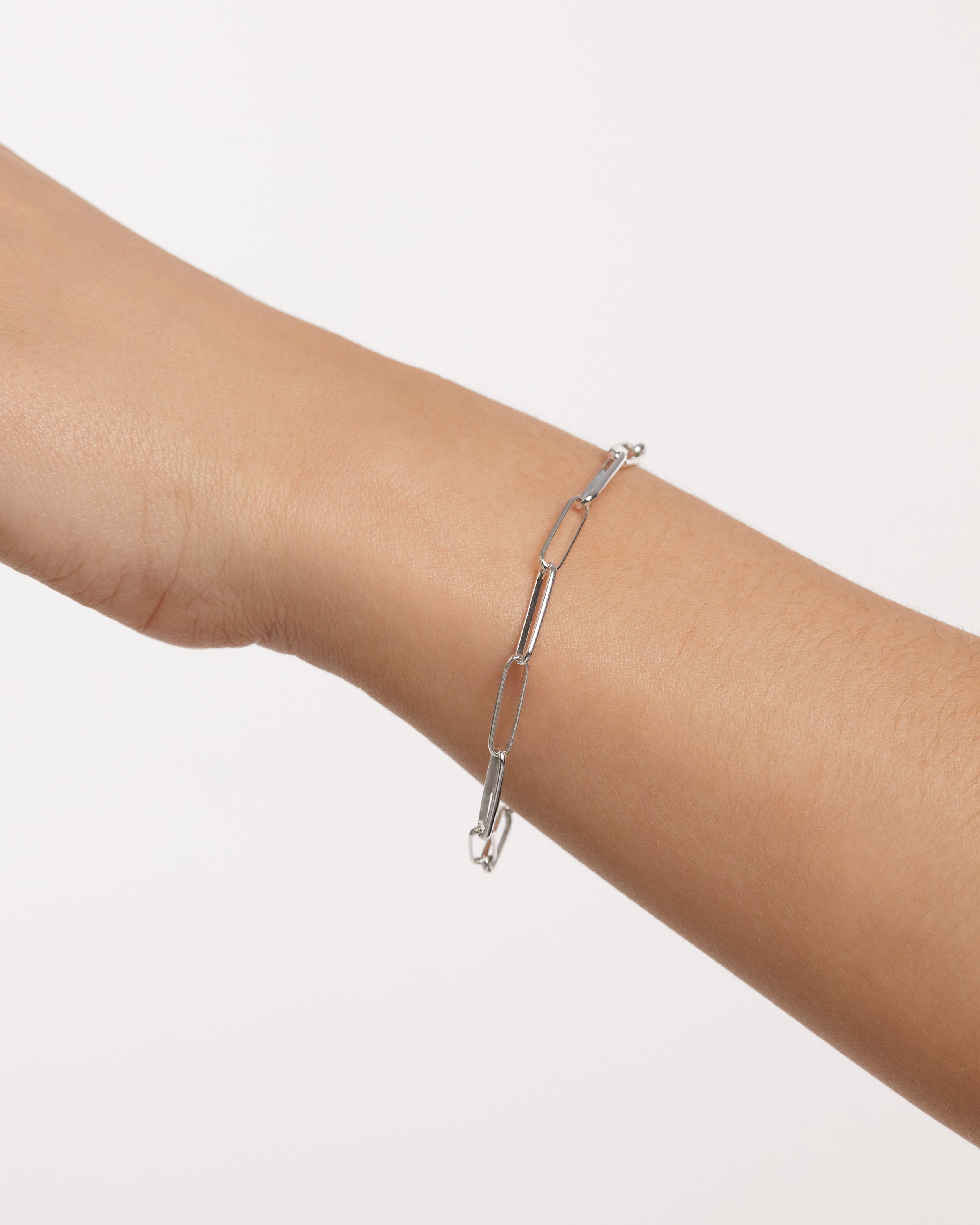 Big Statement Chain Silver Bracelet for Women - Elegant & Bold Fashion Jewelry for Parties, Weddings & Everyday Wear