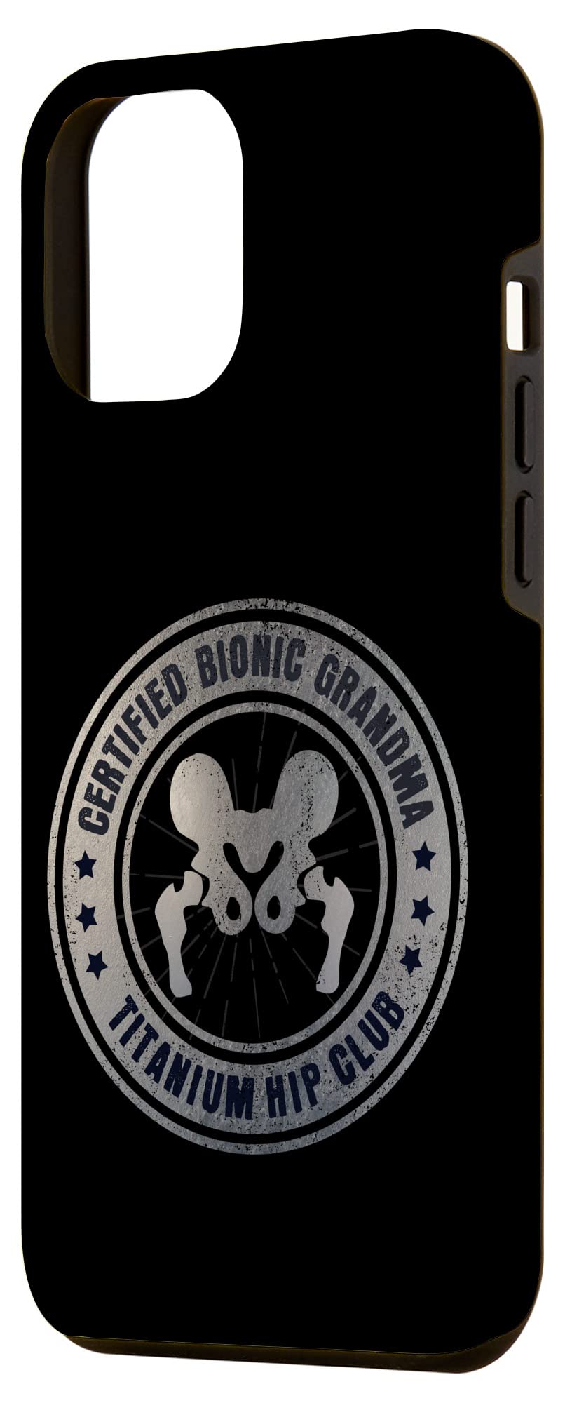 iPhone 12 Pro Max Case - Certified Shockproof Bionic Design | Perfect Gift for Grandma After Hip Surgery | Ideal for Daily Use, Travel & Recovery Period