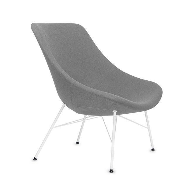 Lapalma Auki S112 Modern Lounge Chair - Mid-Century Design, Ergonomic Comfort for Living Room, Office & Reading Nook