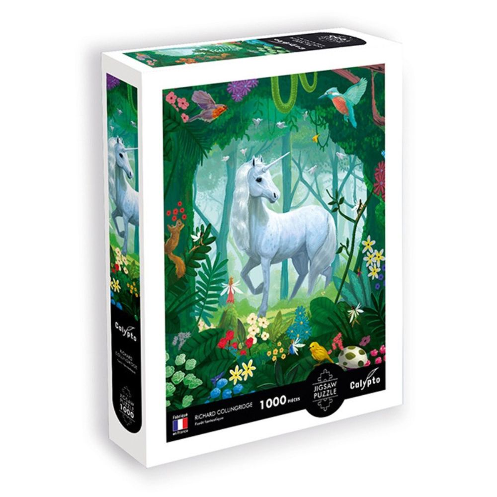 1000 Piece Enchanted Forest Jigsaw Puzzle by Richard Collingridge - Premium Adult Puzzle for Relaxation & Home Decor | Perfect for Family Game Night & Stress Relief