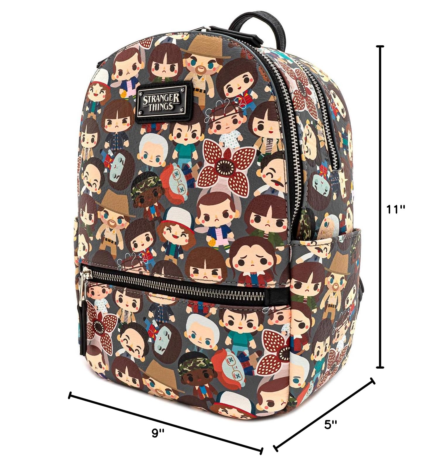 Loungefly Disney Mini Backpack - Cute Character Backpack for School, Work, Travel & Everyday Use | Official Licensed TV & Movie Themed Bag for Women & Teens