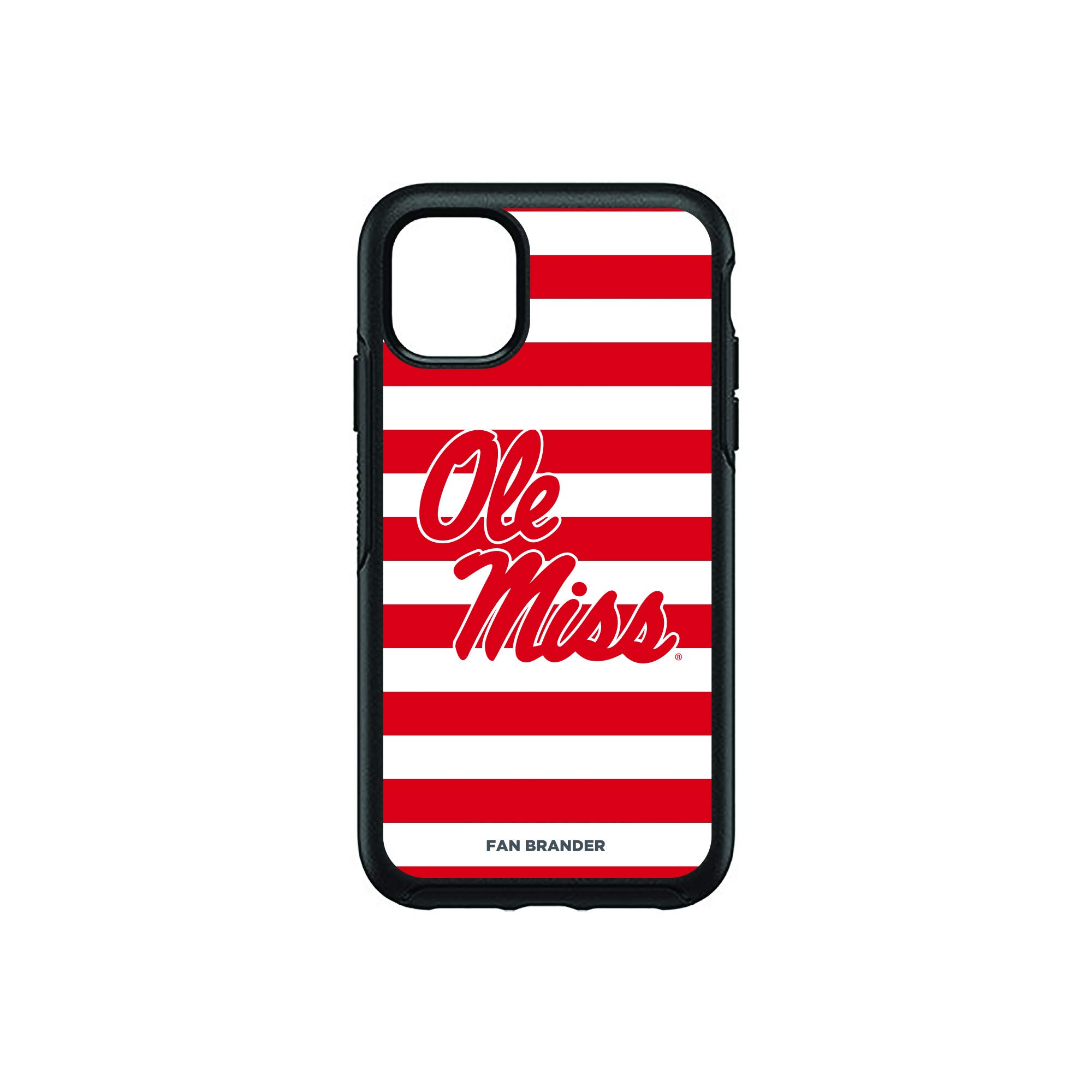 NCAA OtterBox Symmetry iPhone Case - Stripes Design for Apple iPhone | Durable Protection for Sports & Outdoors