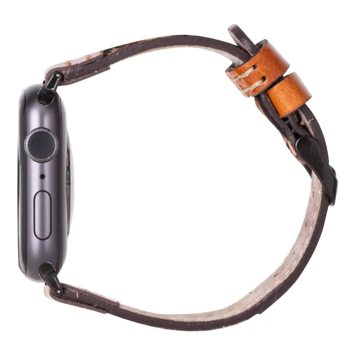 Leopard Print Leather Sport Band for Apple Watch - Stylish & Durable Replacement Strap for Workouts & Everyday Wear