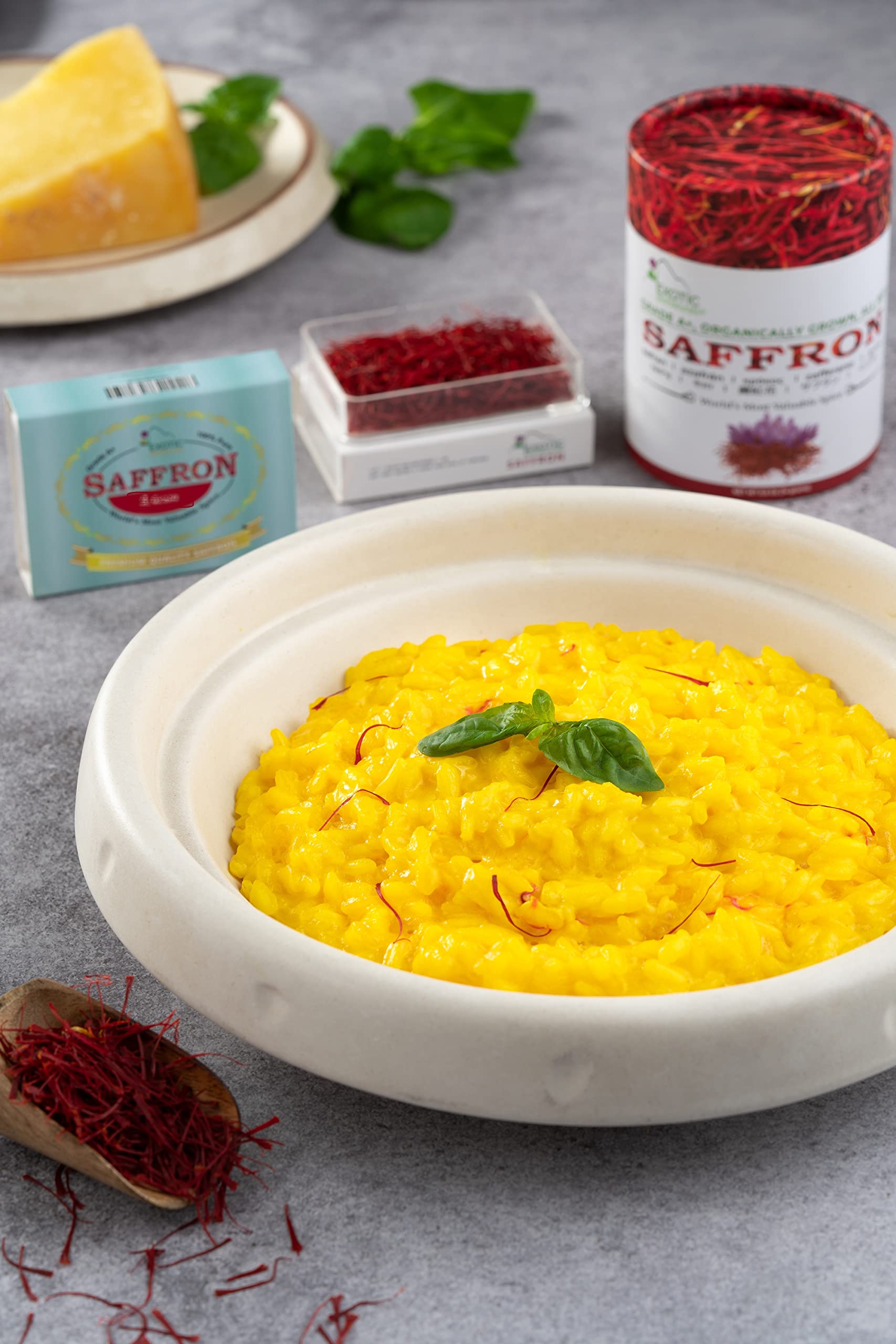 Premium Grade A+ Super Negin Saffron Threads - 100% Pure All Red Saffron Spice for Cooking, Baking & Beverages | Perfect for Paella, Risotto, Bomba Rice, Saffron Tea & Golden Milk | Gourmet Kitchen Essential (2g/0.07oz) | Ideal for Home Chefs, Food Enthusiasts & Healthy Lifestyles