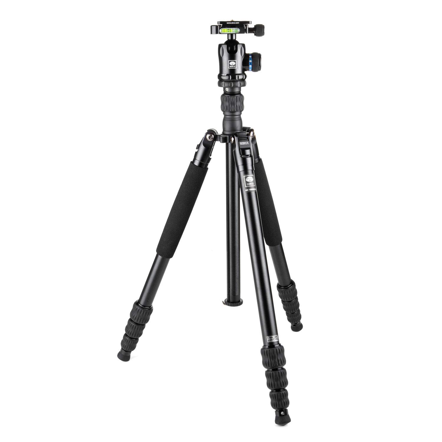 SIRUI AM-1004K Lightweight Aluminum Tripod with Ball Head & Carry Case - Convertible to Monopod for Photography, Videography & Travel