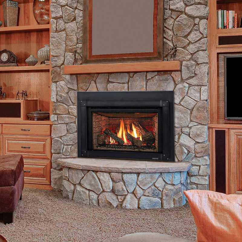 Majestic Trilliant 30 Direct Vent Gas Fireplace Insert | TRILLIANT30IN | Perfect for Cozy Living Rooms & Winter Home Heating