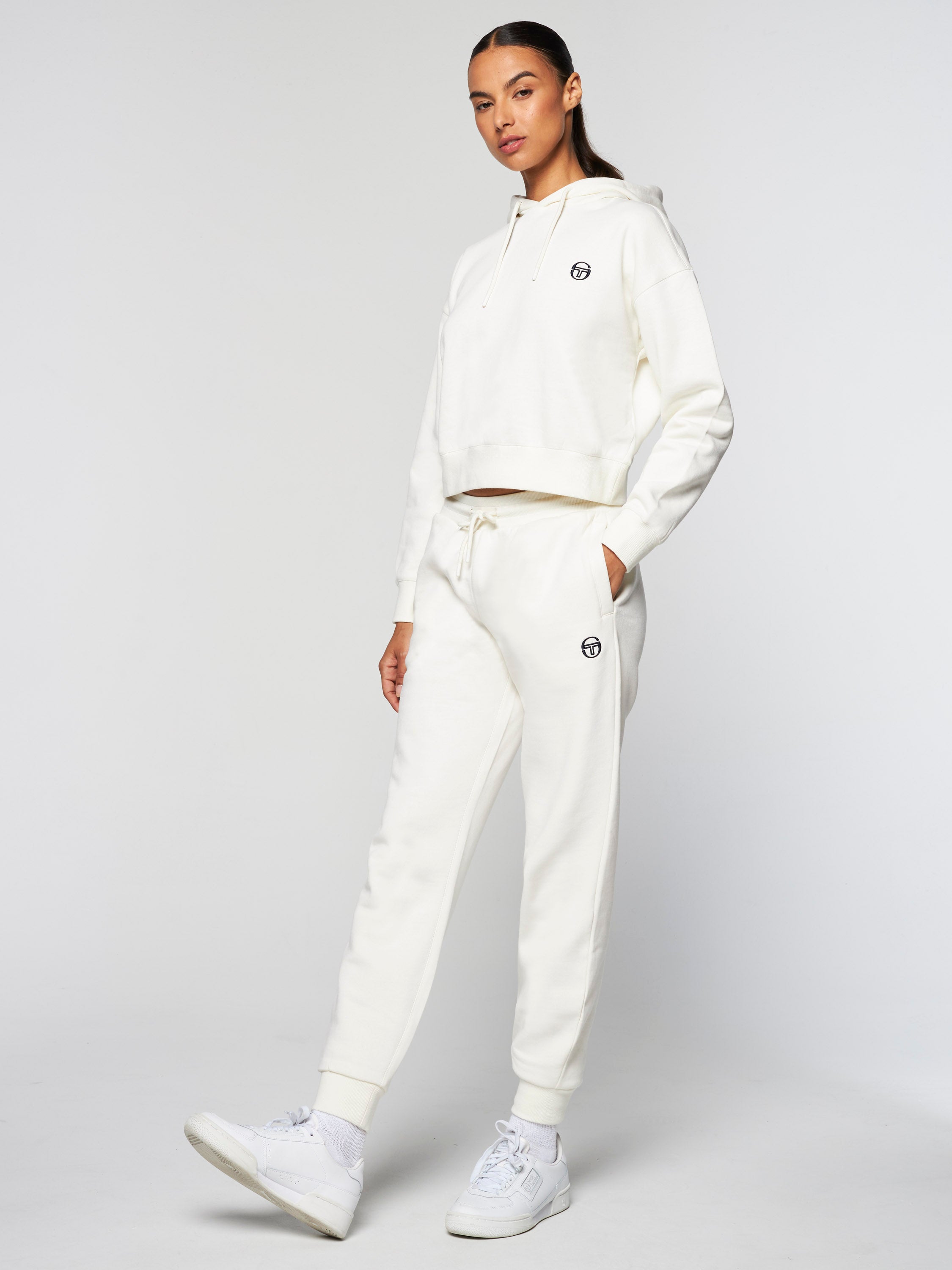 Women's Milly Jogger Pants - Soft Comfortable Lounge Pants with Pockets | Perfect for Yoga, Running, Travel & Home Wear | Gardenia Color
