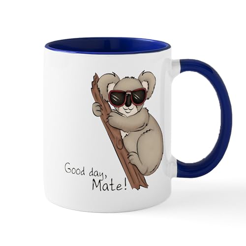 White/Navy Inside - Koala Mug