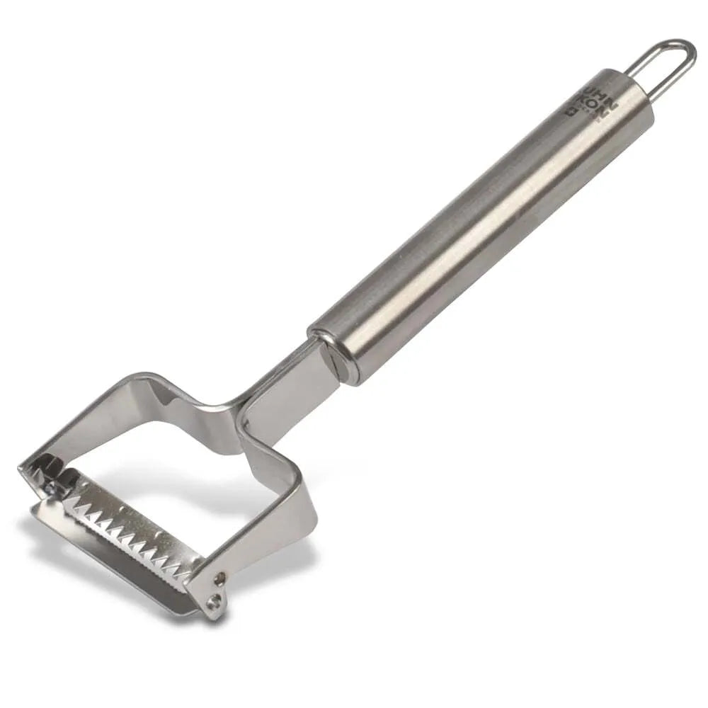 Kuhn Rikon Julienne Peeler - Stainless Steel Vegetable Slicer for Zucchini, Carrots & More - Perfect for Salads, Stir-Fry & Garnishing