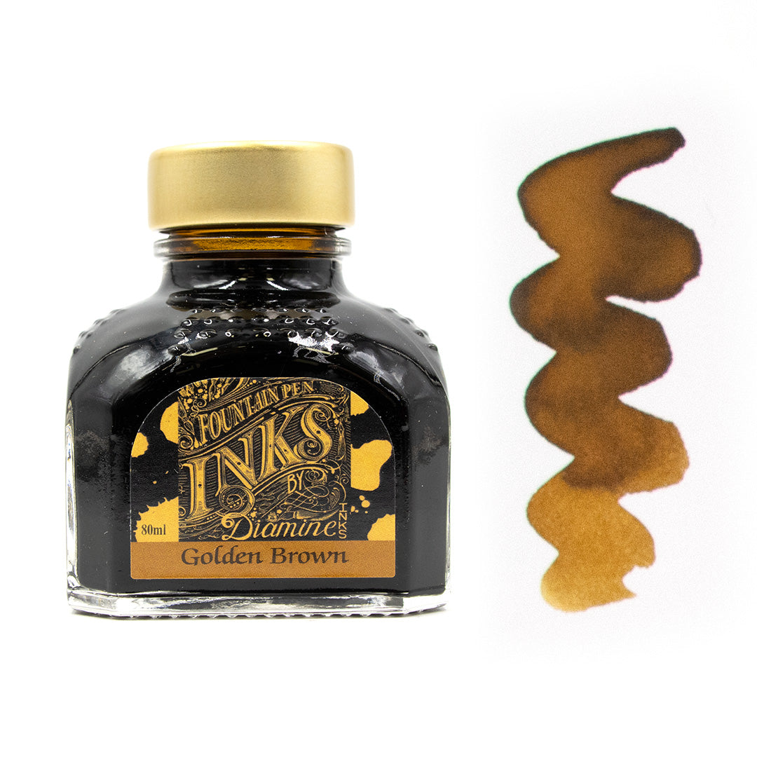 Premium Diamine Ink Bottle 80ml - Vibrant Fountain Pen Ink for Calligraphy, Journaling & Artistic Writing - Smooth Flow & Rich Colors