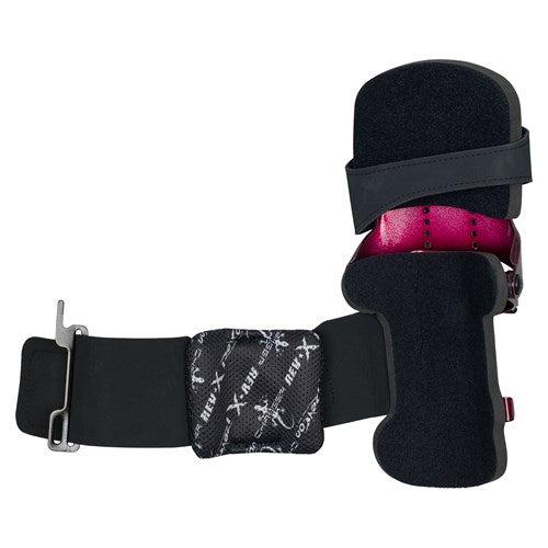 KR Strikeforce Burgundy Pro Rev 2 Left-Handed Wrist Support Brace - Perfect for Gaming, Typing & Carpal Tunnel Relief