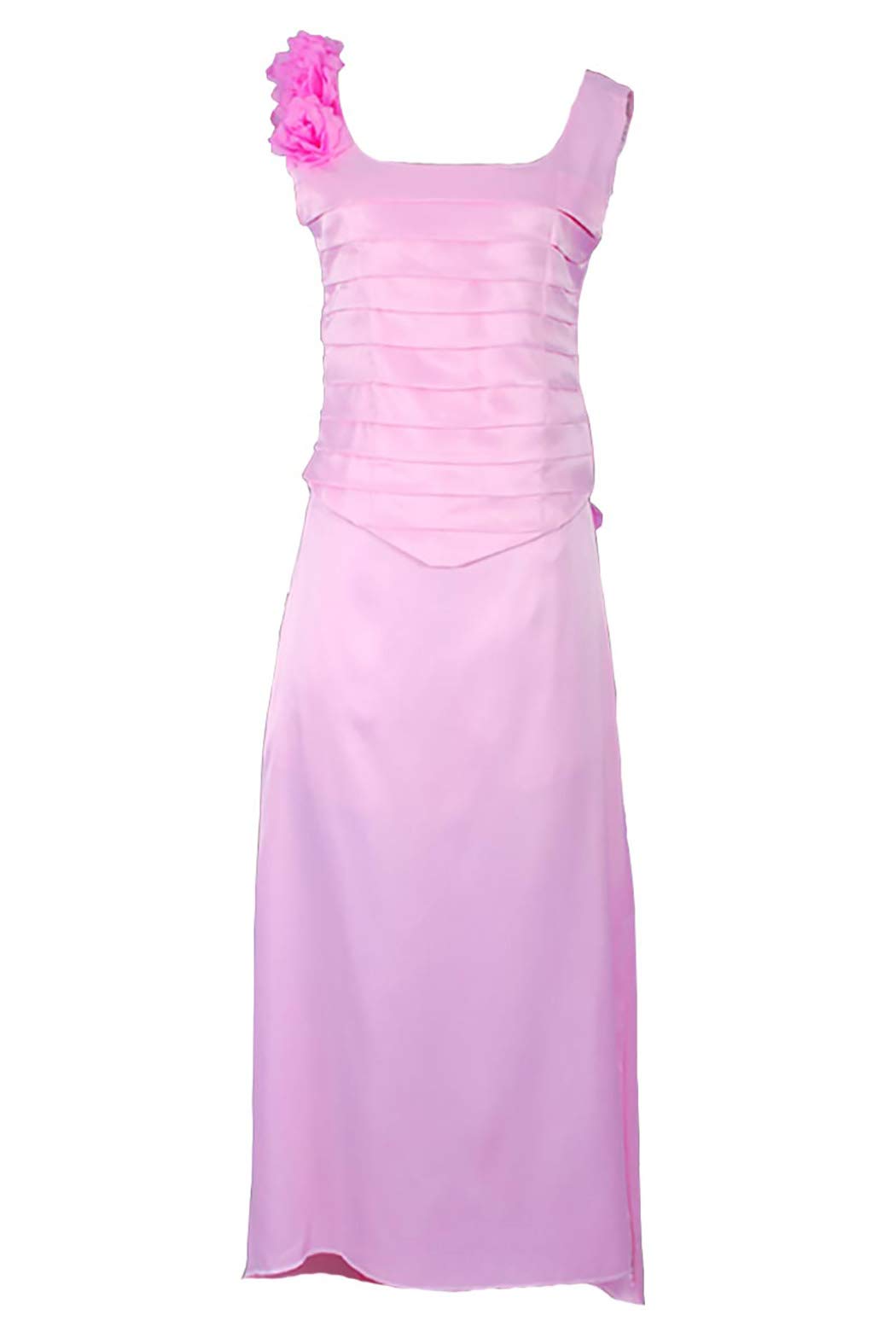 Star Trek Deanna Troi Cosplay Costume - Pink Wedding Dress for Women | Perfect for Halloween, Comic Con & Sci-Fi Events