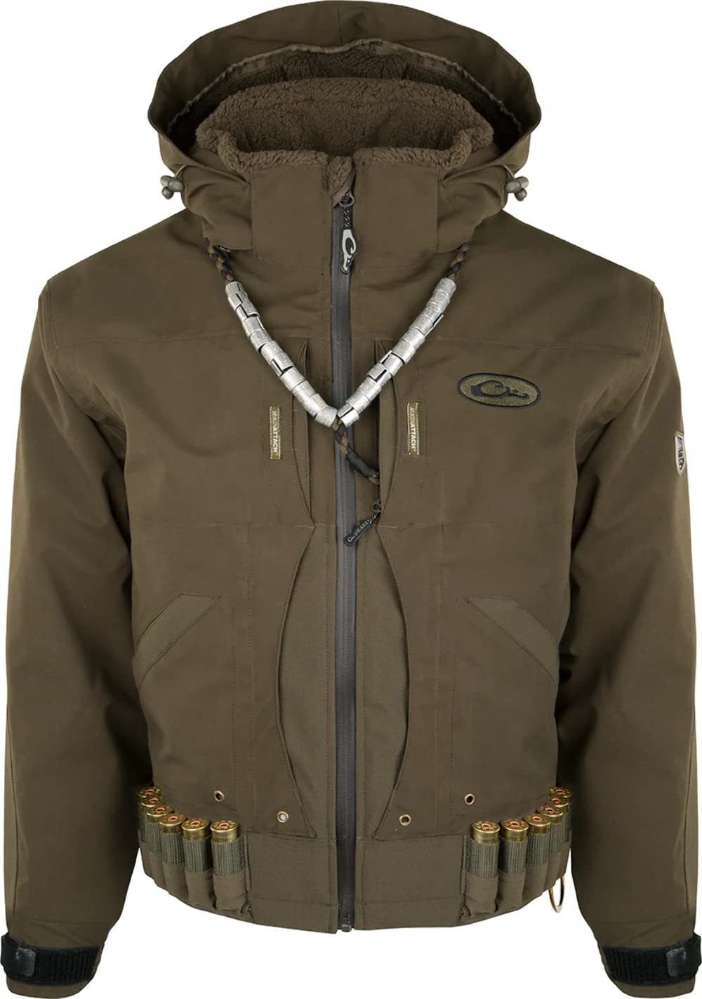 Drake Waterfowl Guardian Elite™ Flooded Timber Jacket - Lightweight Waterproof Hunting Shell for Duck & Goose Hunting in Wetlands & Timber Areas