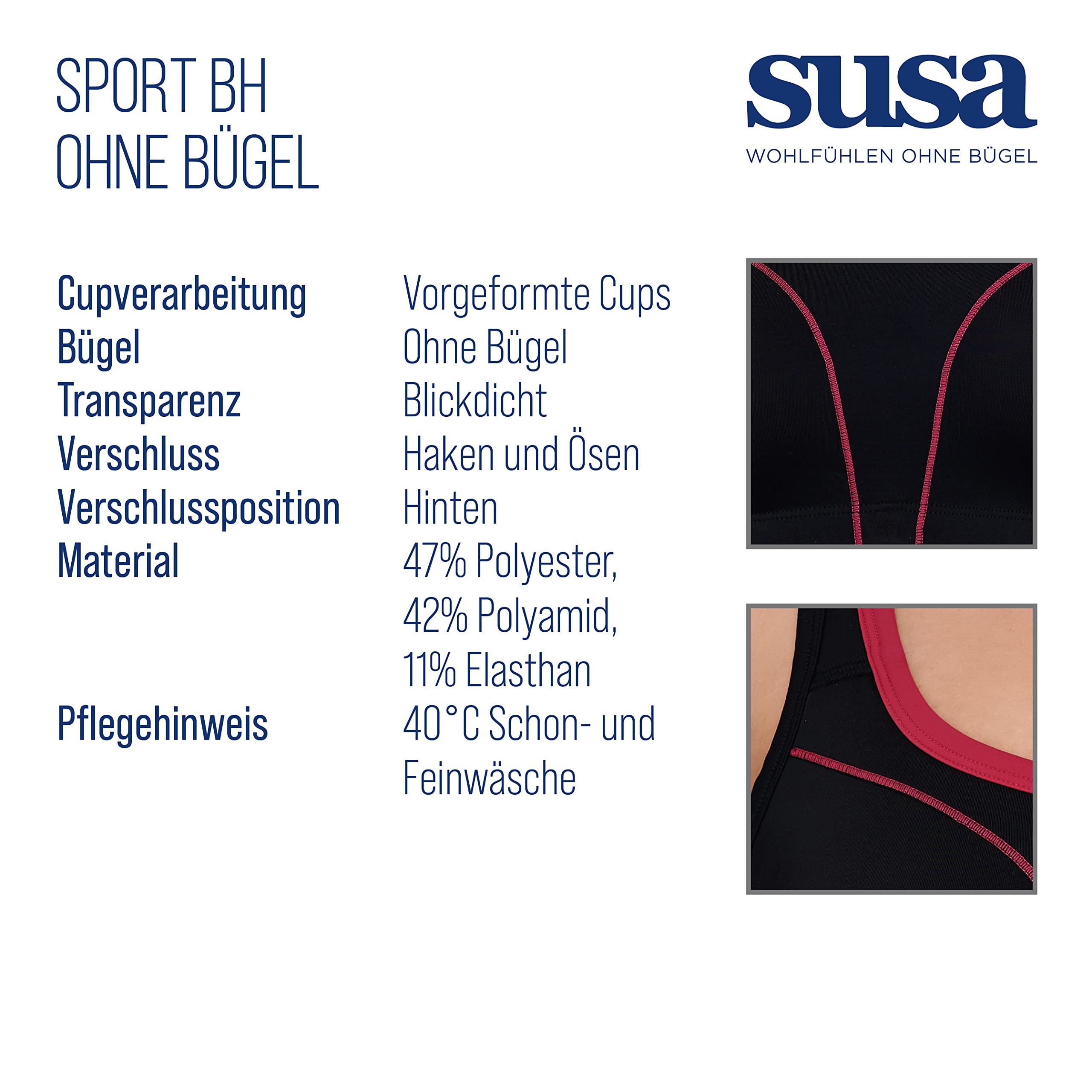 High Support Women's Sports Bra - Gym & Yoga Workout