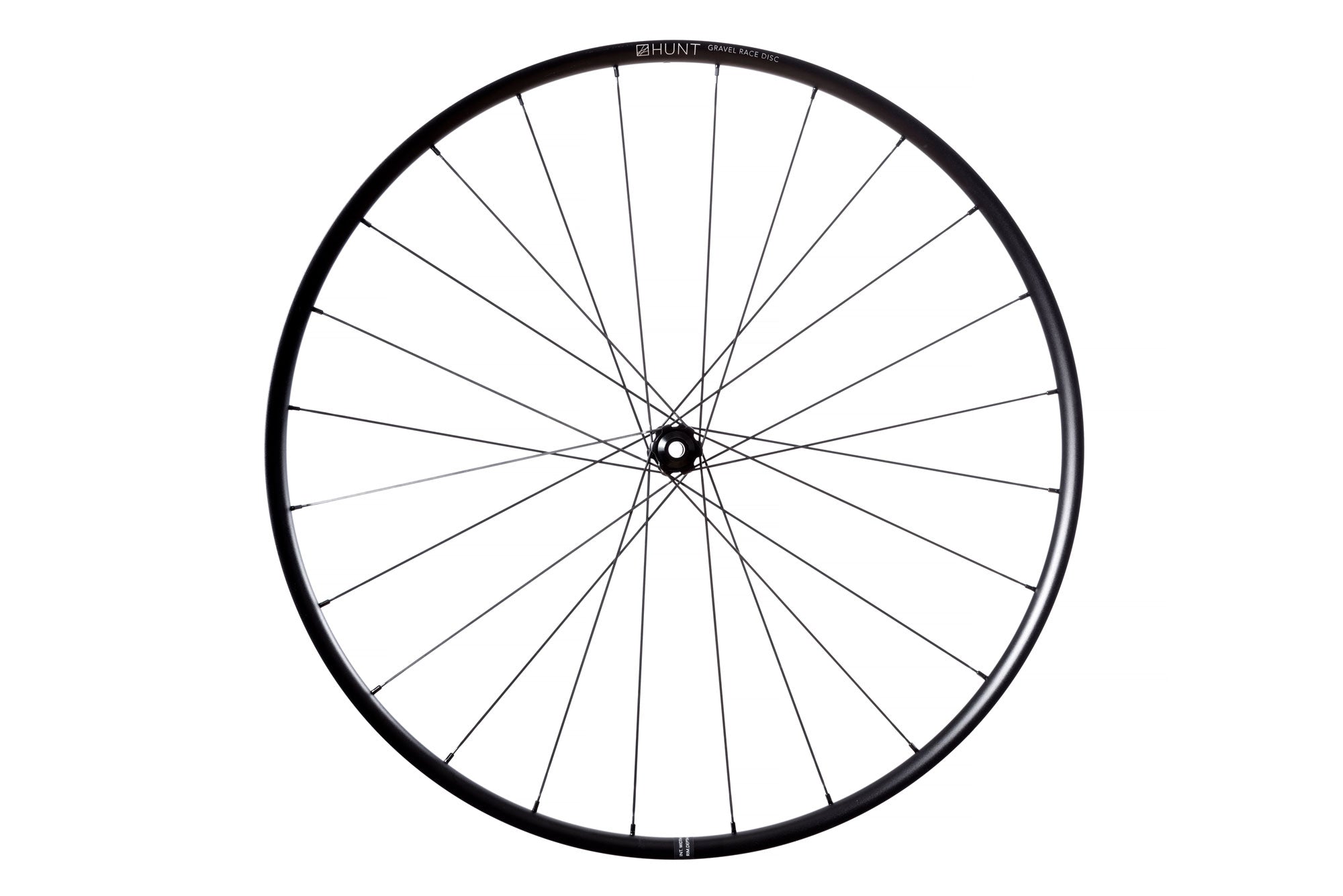 HUNT Gravel Race Wheelset - Lightweight Carbon Fiber Wheels for Gravel Biking | Perfect for Off-Road Racing, Adventure Cycling & All-Terrain Performance