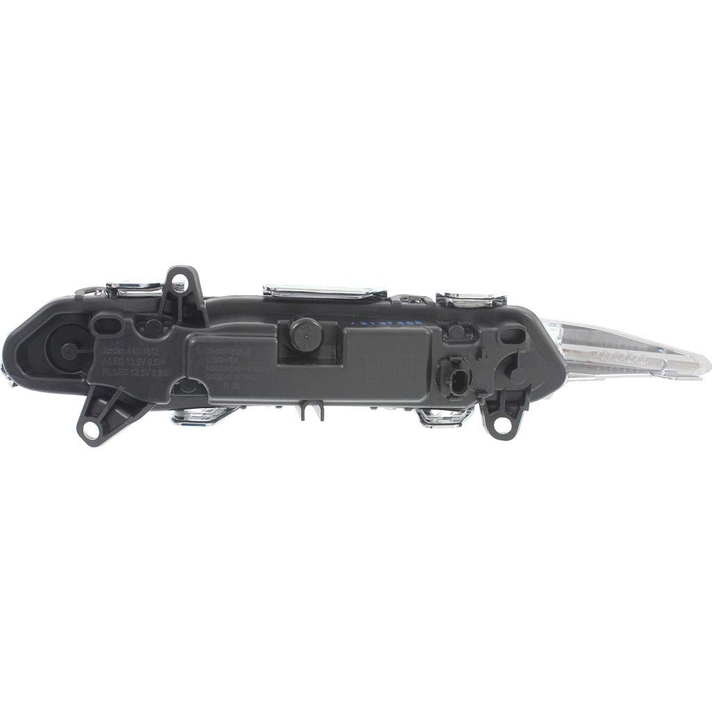 Mercedes-Benz S Class 2007-2011 & Hybrid 2010-2011 & R-Class 2011 Daytime Running Lights Assembly - Left Driver Side (Part# MB2562101, 221 820 17 56) | OEM Replacement | Perfect for Night Driving & Enhanced Visibility