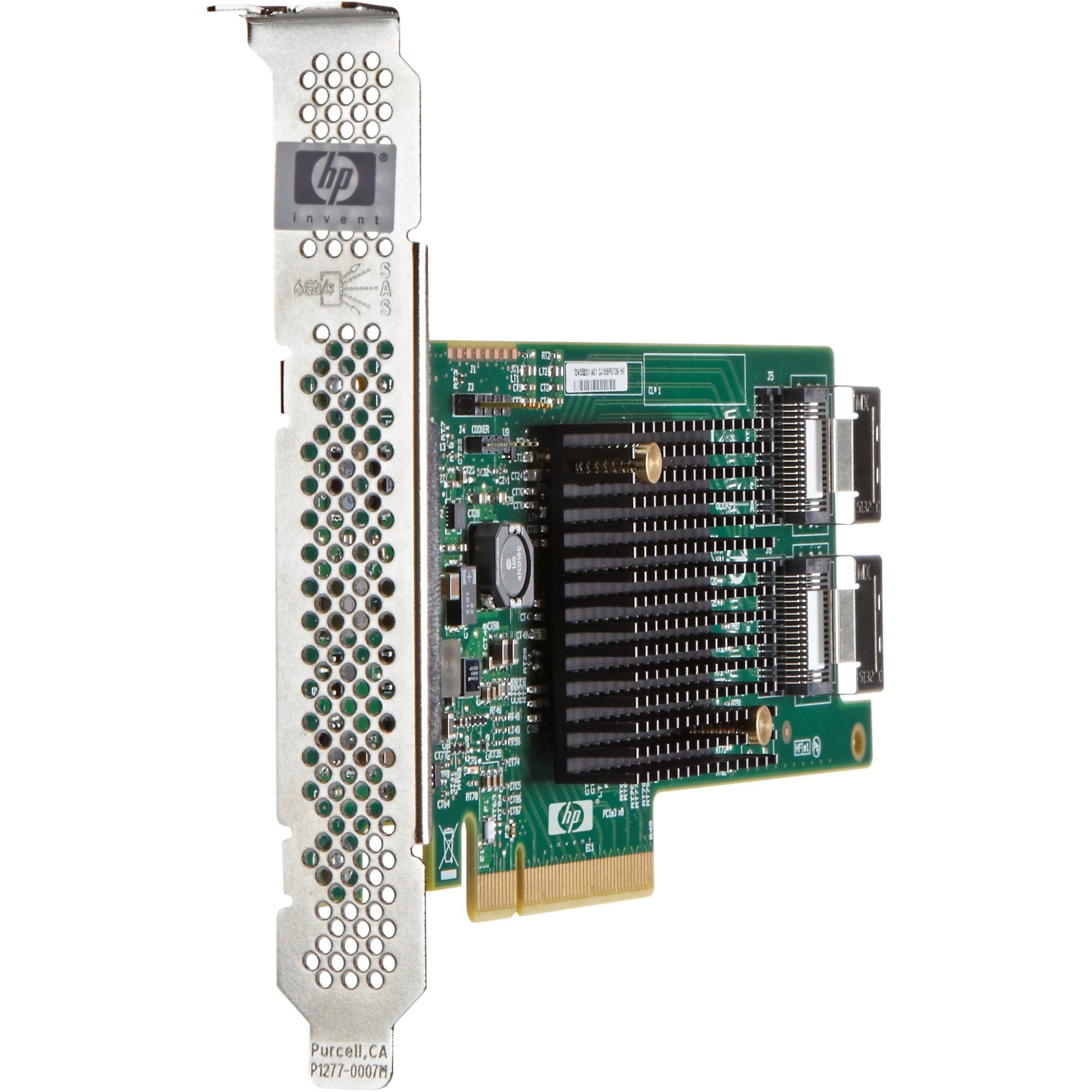 HP 650933-B21 H220 Host Bus Adapter - 6Gbps SAS PCIe Card for Server Storage Expansion | High-Speed Data Transfer for RAID, NAS & Enterprise Storage Solutions