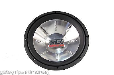 MTX Thunder6000 T6124A 12-Inch 4 Ohm Component Subwoofer - Pair of 2 for Car Audio & Home Theater Bass Enhancement