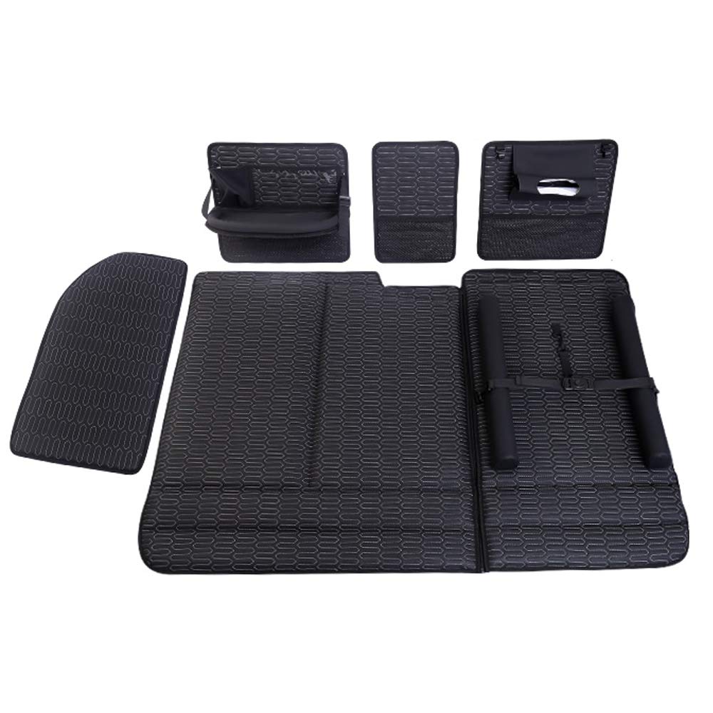 Foldable Car Back Seat Bed - Portable Rear Sleeping Mat for Travel & Camping | Comfortable In-Car Bed for Road Trips, Outdoor Adventures & Long Drives | Perfect for SUVs, Trucks & Family Vehicles