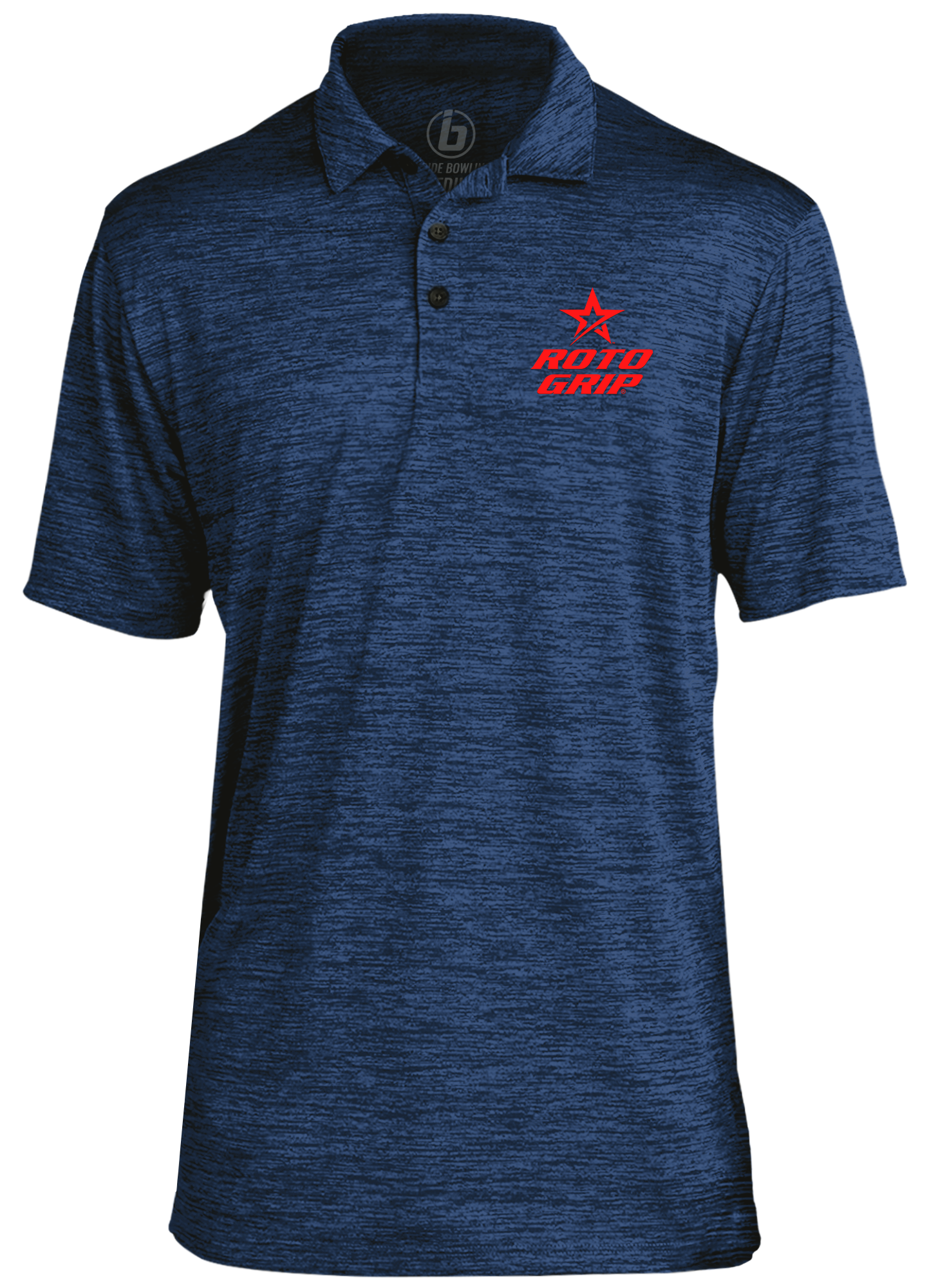 Roto Grip Classic Red Logo Performance Polo Shirt for Men - Moisture-Wicking, Breathable & Comfortable Golf & Bowling Apparel - Perfect for Sports, Casual Wear & Outdoor Activities