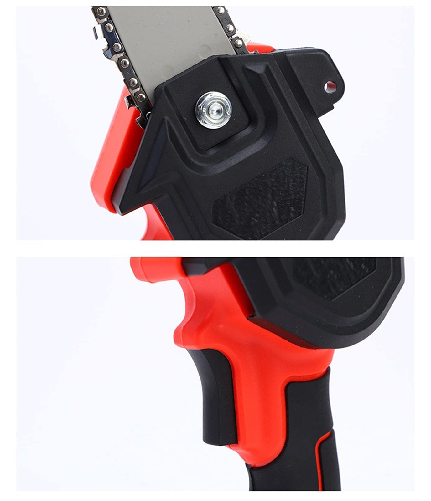 **Cordless Mini Chainsaw 4-Inch with 2 Batteries & Chains - Portable Electric Handheld Chainsaw for Gardening, Tree Branch Cutting, Wood Pruning, Orchard Work - Ideal for Men & DIY Enthusiasts (Perfect for Yard Maintenance, Firewood Prep, and Landscaping Projects)**