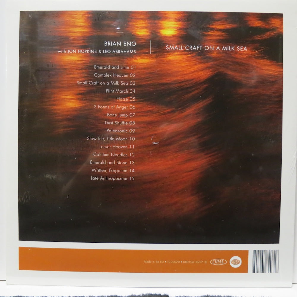 BRIAN ENO 'Small Craft On A Milk Sea' Vinyl 2LP Record - Ambient Electronic Music for Relaxation, Meditation & Creative Inspiration