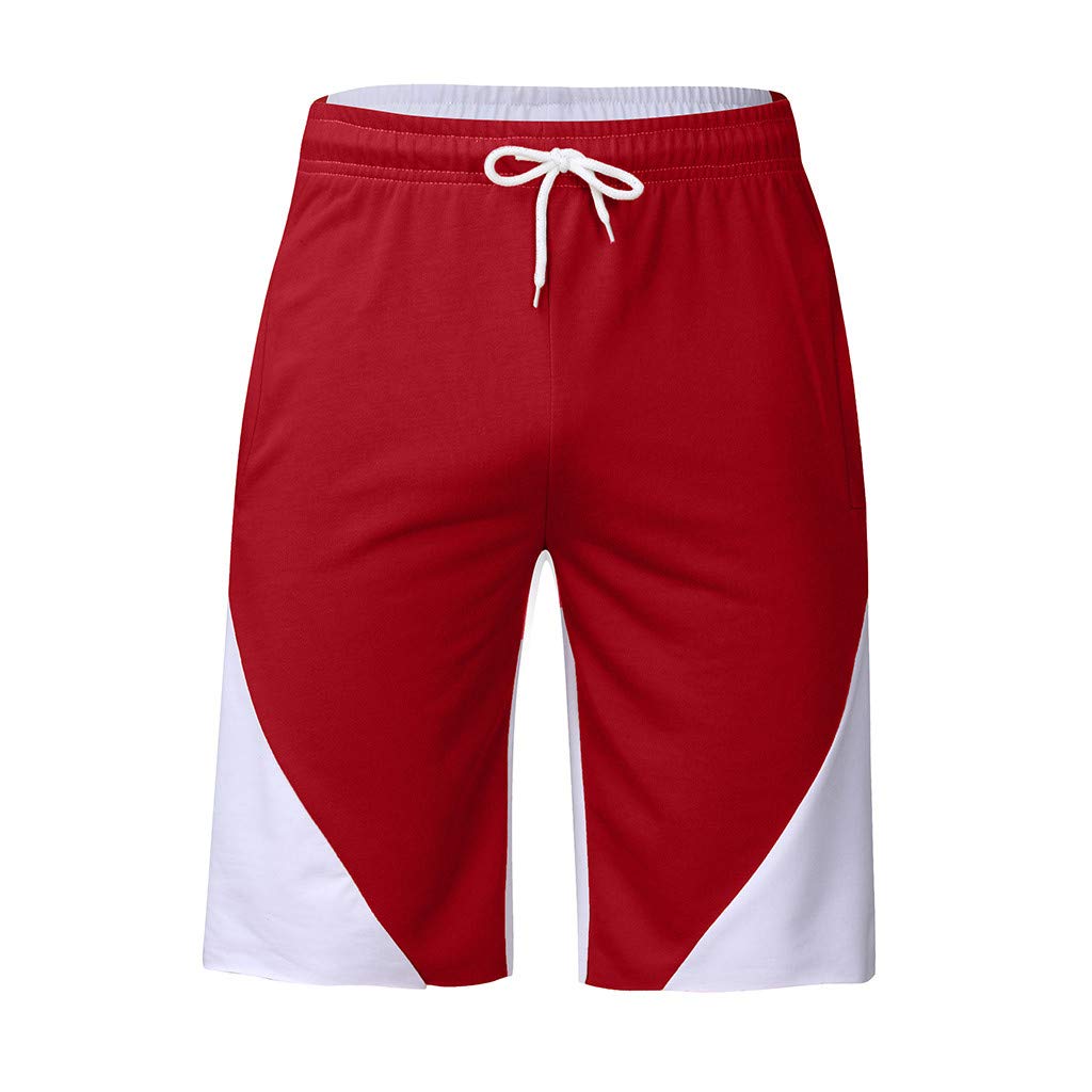 **Alalaso Men's Joggers Shorts - Breathable Workout Running Shorts with Pockets for Gym, Casual Wear & Outdoor Activities**