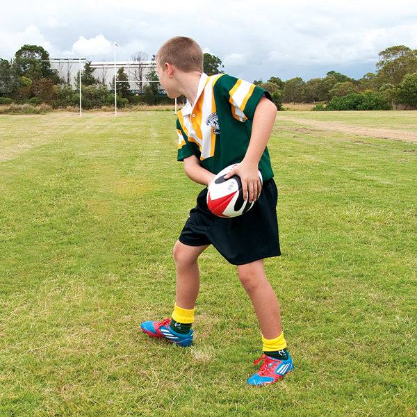 HART Soft Touch Rugby Training Ball - Durable & Grip-Enhanced for Practice, Games & Coaching | Perfect for Youth, School & Club Rugby Drills