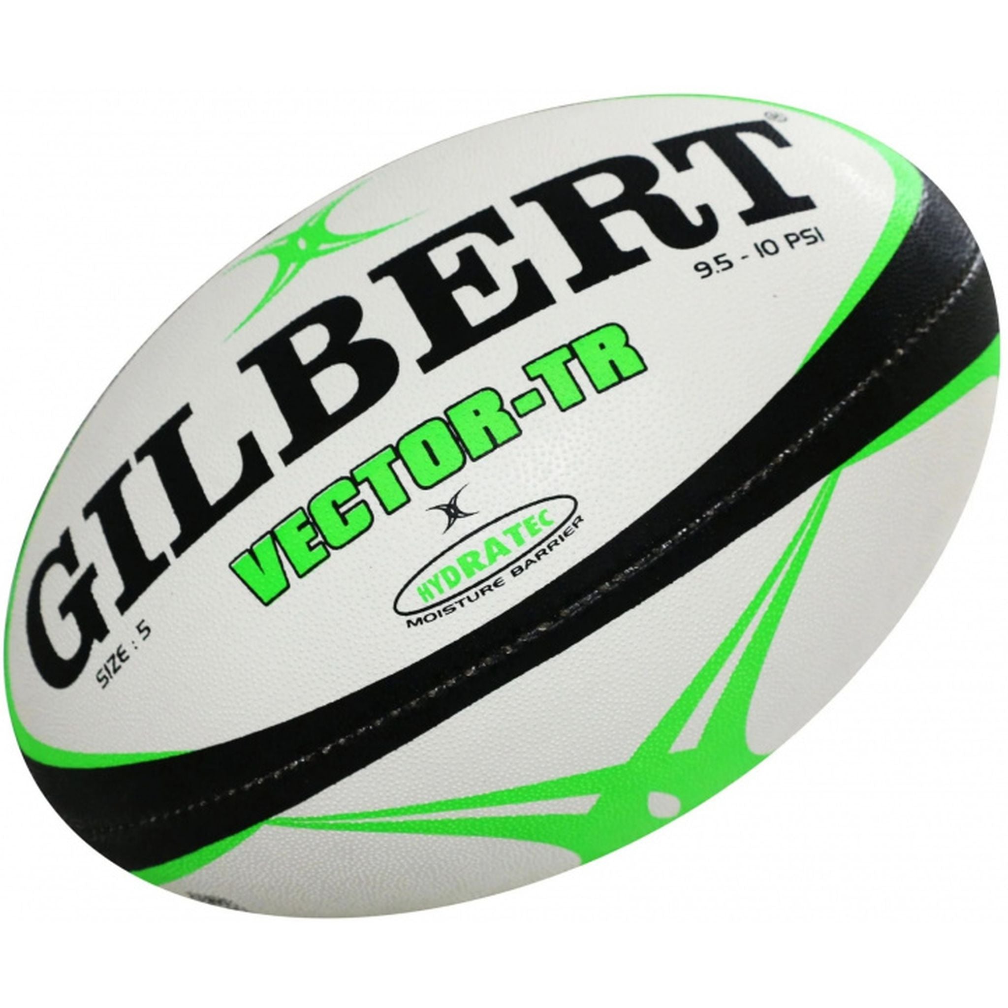Gilbert Vector Trainer Rugby Ball - Official Size & Weight for Training - Perfect for Rugby Practice, Games, and Fitness Drills