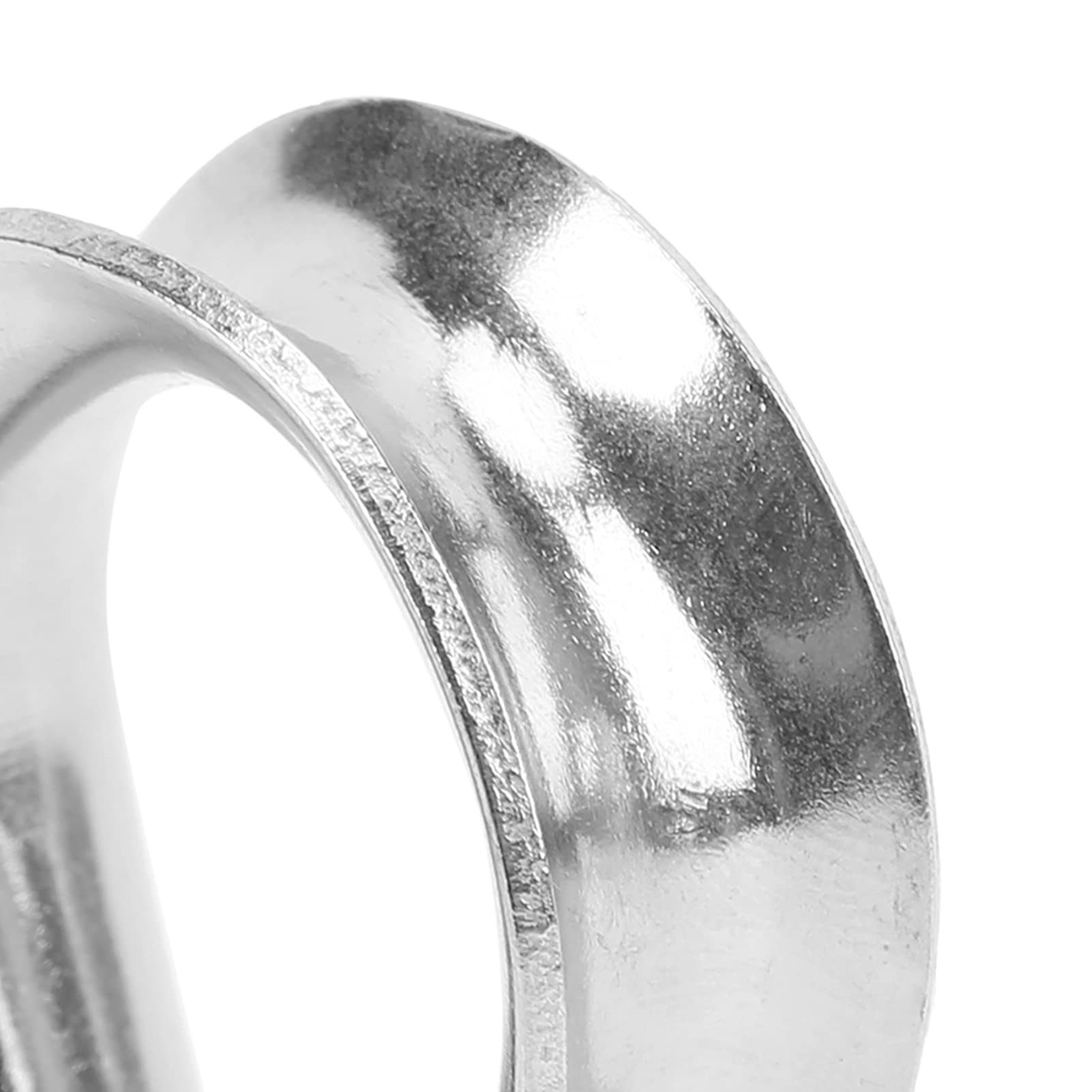 Naroote 1/2 Inch Wire Rope Thimbles - Heavy Duty Stainless Steel Cable Thimbles for Marine, Rigging & Construction - Perfect for Sailboat, Crane & Outdoor Use