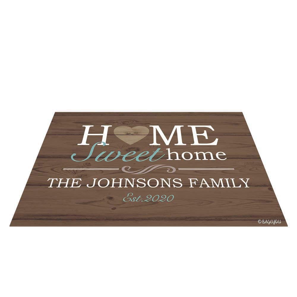 Custom Family Doormat 23.6